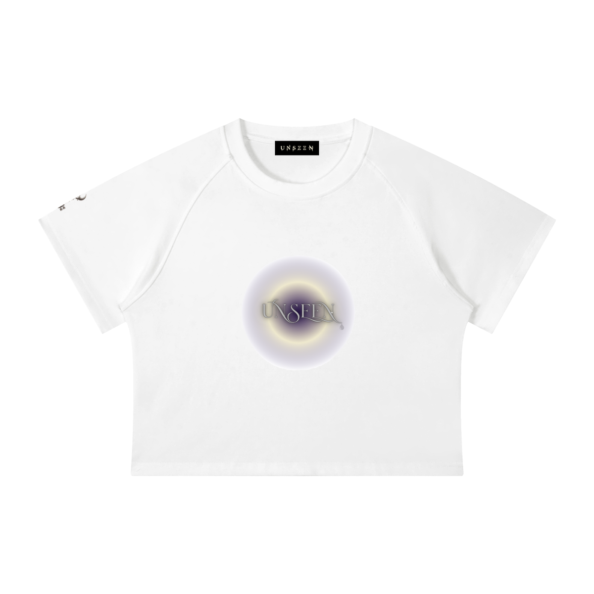 UNSEEN | Mineral Wash Raglan Crop Tee