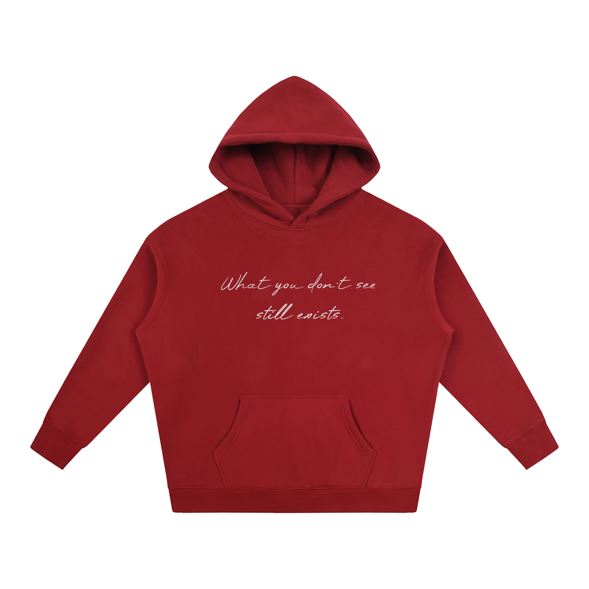 UNSEEN | What You Don't See Still Exists Oversized Hoodie