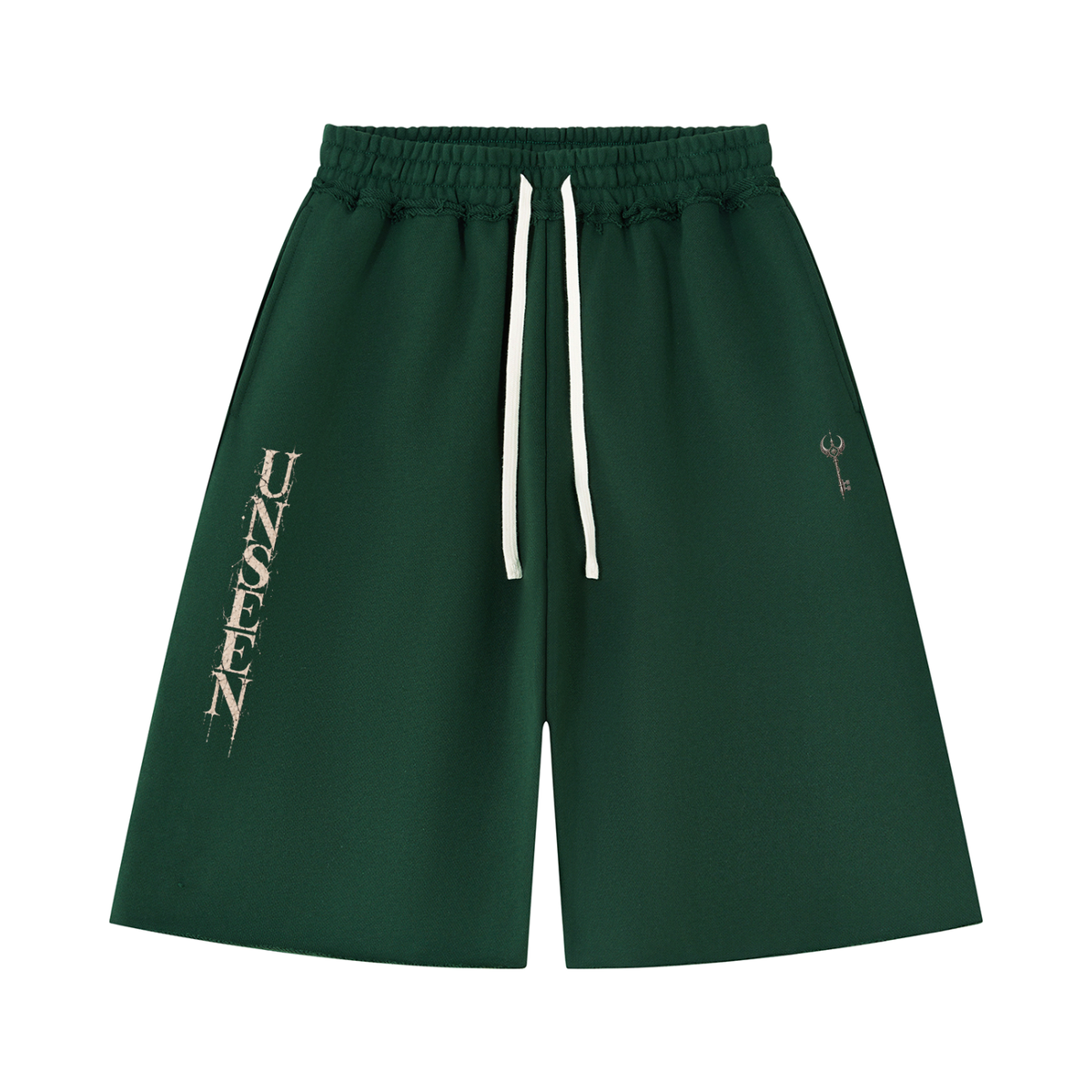 UNSEEN | Heavyweight Raw Edge Shorts