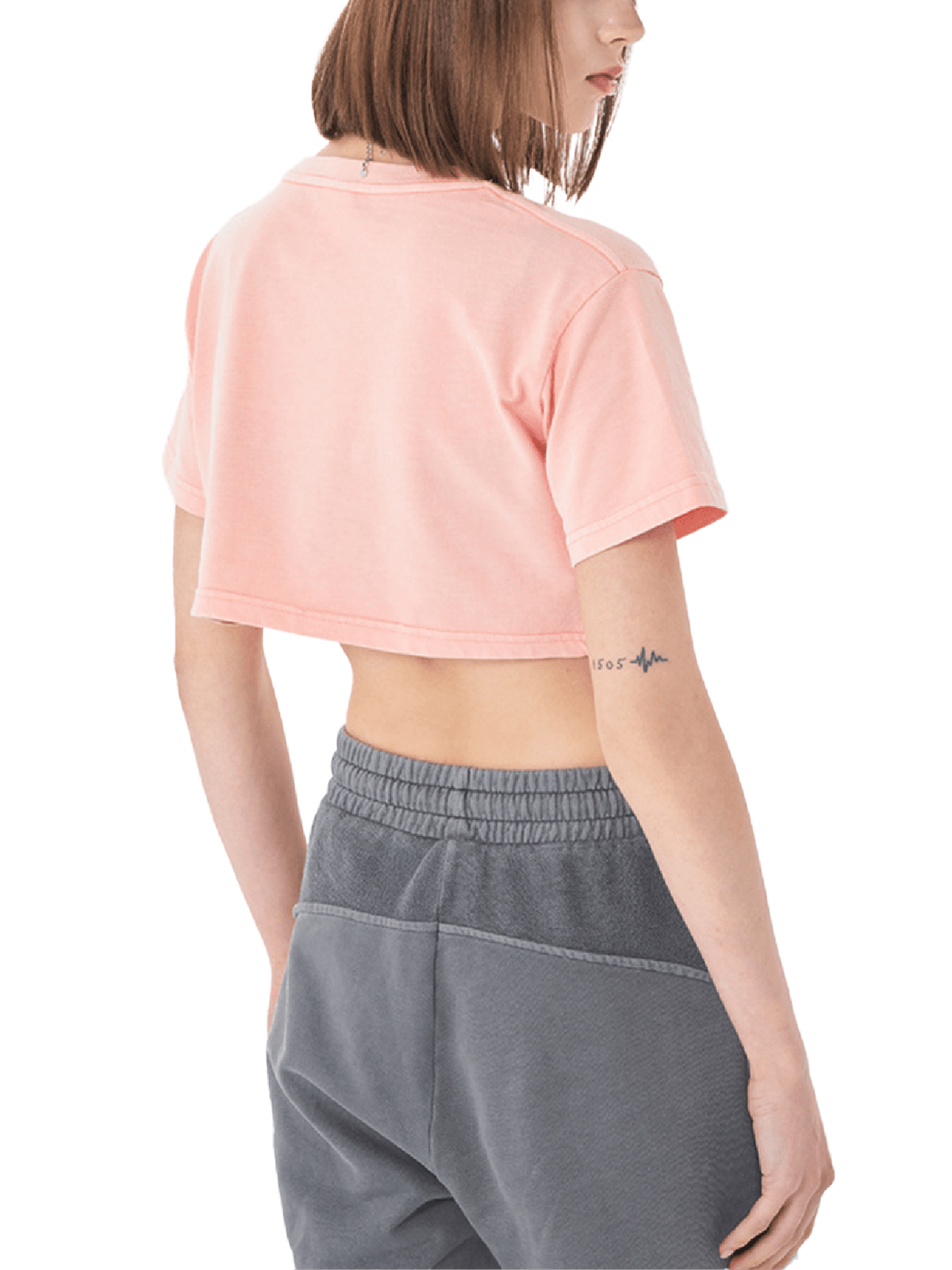 UNSEEN | Silent No More Snow Washed Crop Tee